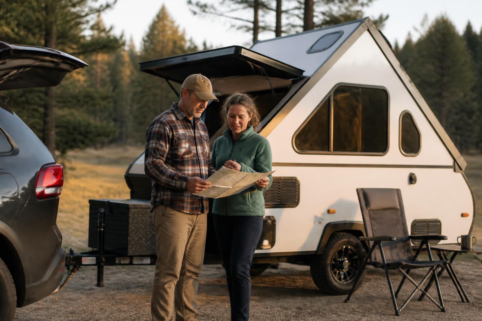 Illustration for: Who Should Buy an A‑Frame Camper — and Who Shouldn’t