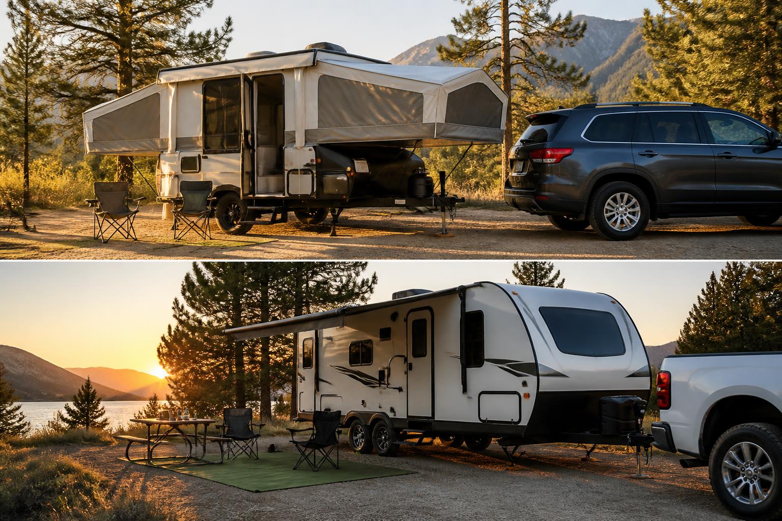 Illustration for: Pop-Up vs. Small Travel Trailer: When Each Works Best
